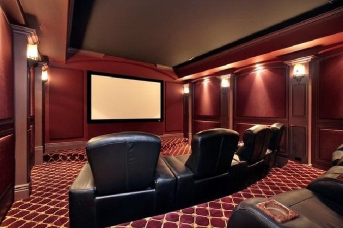 Basement home theater