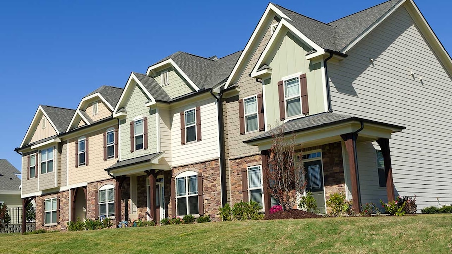 New fourplex in the neighborhood 