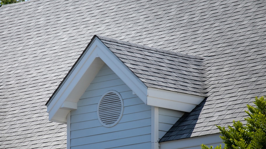 new roof installed on house